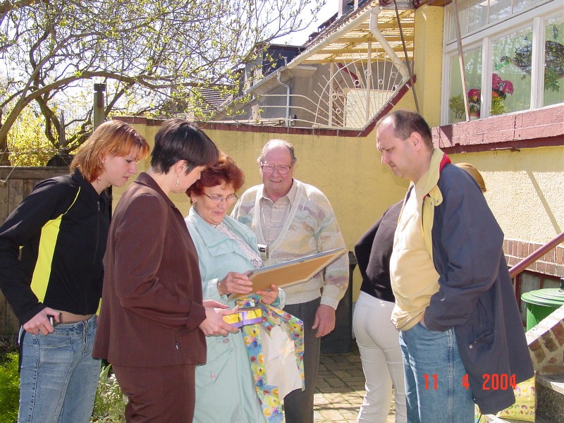 Steffi, Cornela, Eltern und Hansjörg