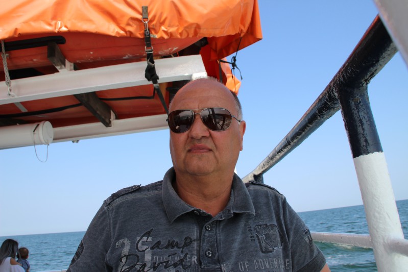 auf dem Schiff