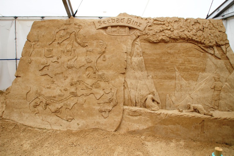 Sandskulpturen Festival Binz
