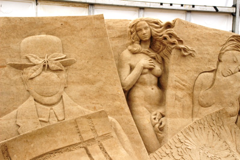 Sandskulpturen Festival Binz