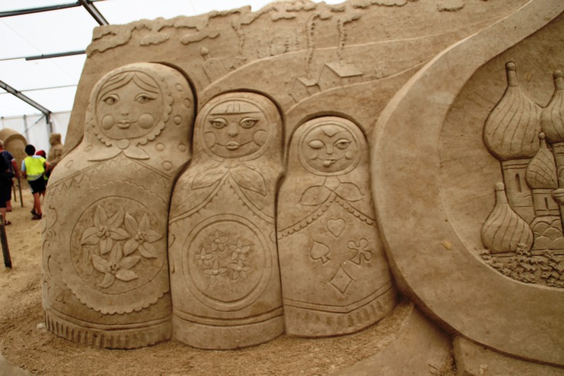 Sandskulpturen Festival Binz