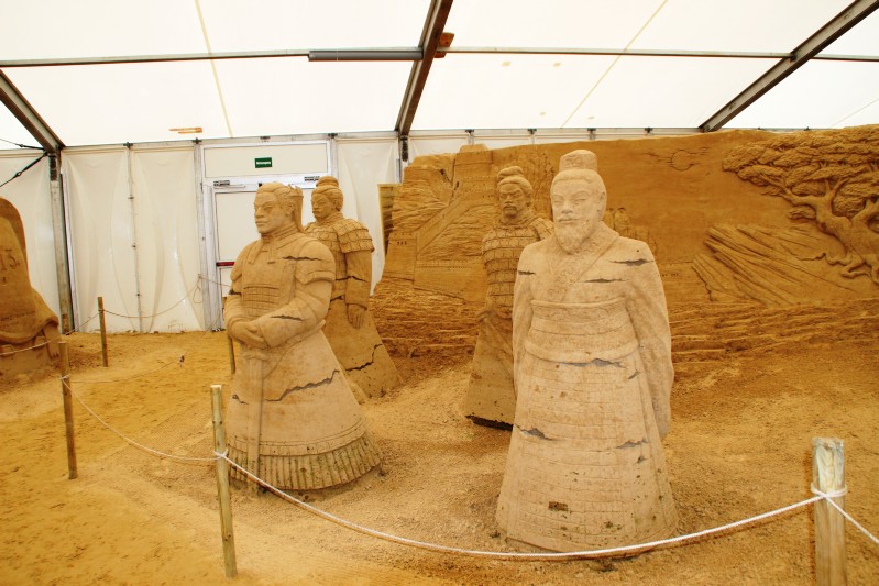 Sandskulpturen Festival Binz