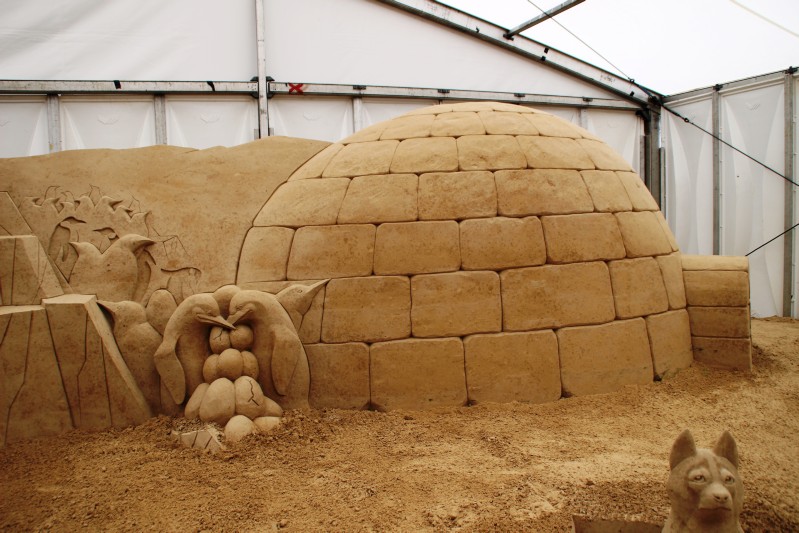 Sandskulpturen Festival Binz