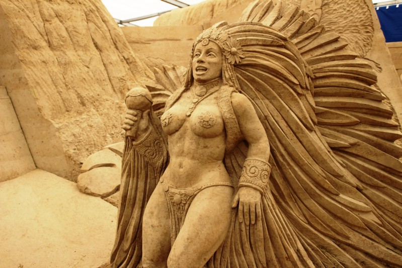 Sandskulpturen Festival Binz