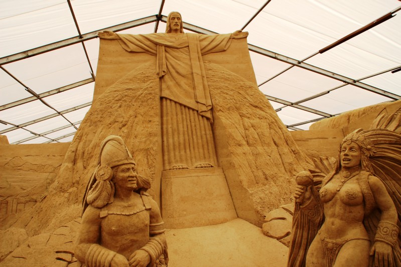 Sandskulpturen Festival Binz