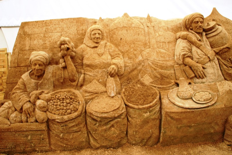 Sandskulpturen Festival Binz