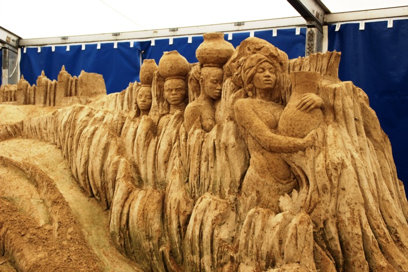Sandskulpturen Festival Binz