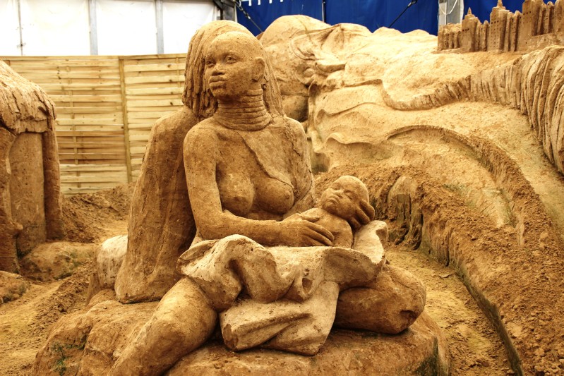 Sandskulpturen Festival Binz