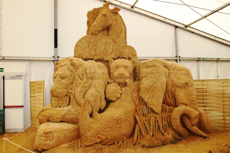Sandskulpturen Festival Binz