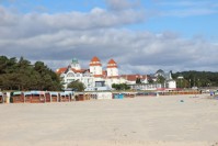 am Strand von Binz