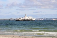 am Strand von Binz