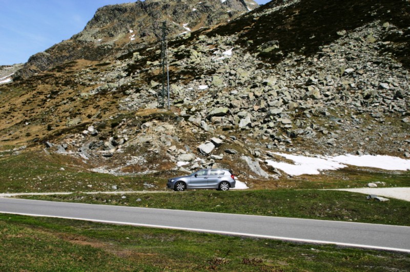auf dem Splügenpass