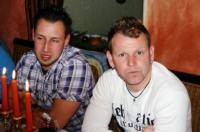 Marco mit Kollegen