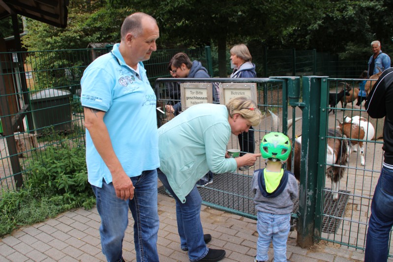im Tierpark Pforzheim