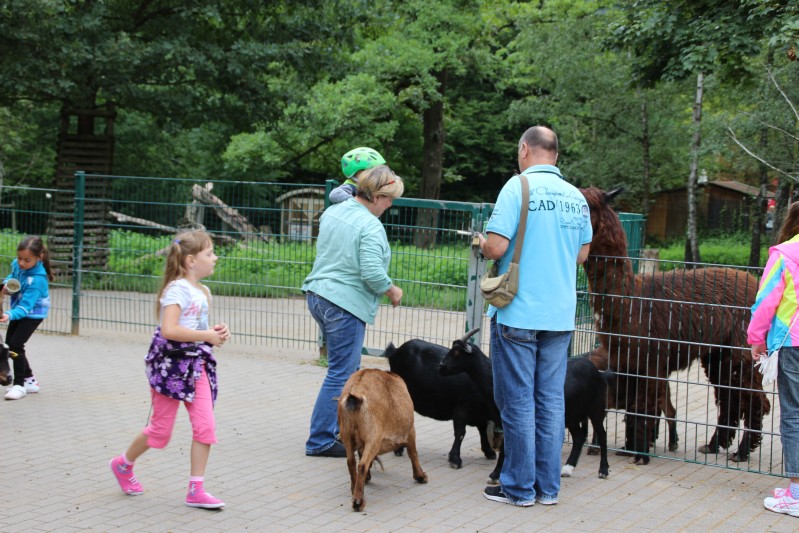 im Tierpark Pforzheim
