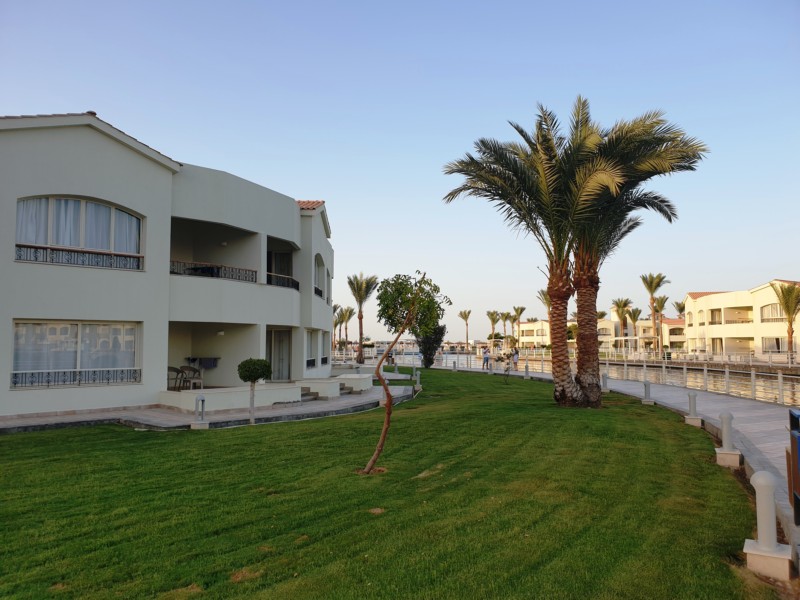 die Hotelanlage