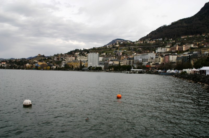 Blick auf Montreux