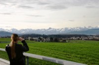 Rast bei der Hinfahrt 