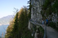 Weg zum Lift