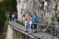 Weg zum Lift