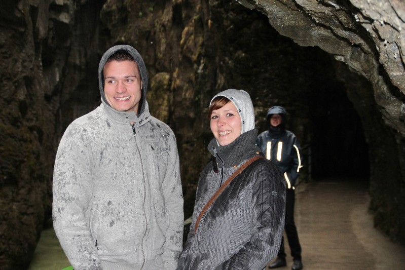 in der Aareschlucht Meiringen