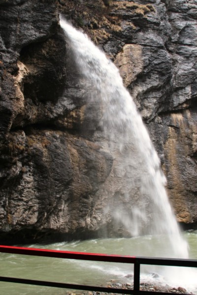 in der Aareschlucht Meiringen