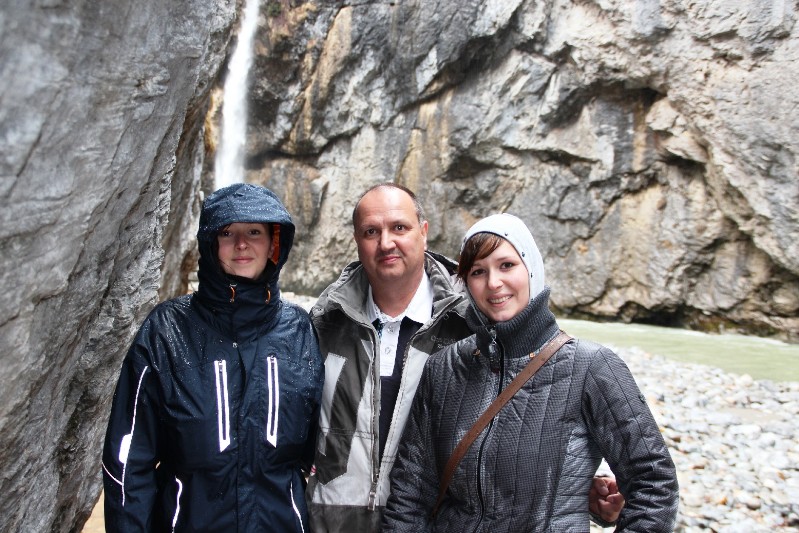 in der Aareschlucht Meiringen