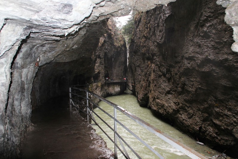 in der Aareschlucht Meiringen