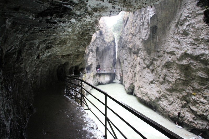 in der Aareschlucht Meiringen