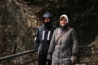 in der Aareschlucht Meiringen