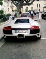 Lamborghini mit super Autonummer...