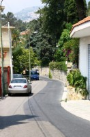Strasse vor der Wohnung