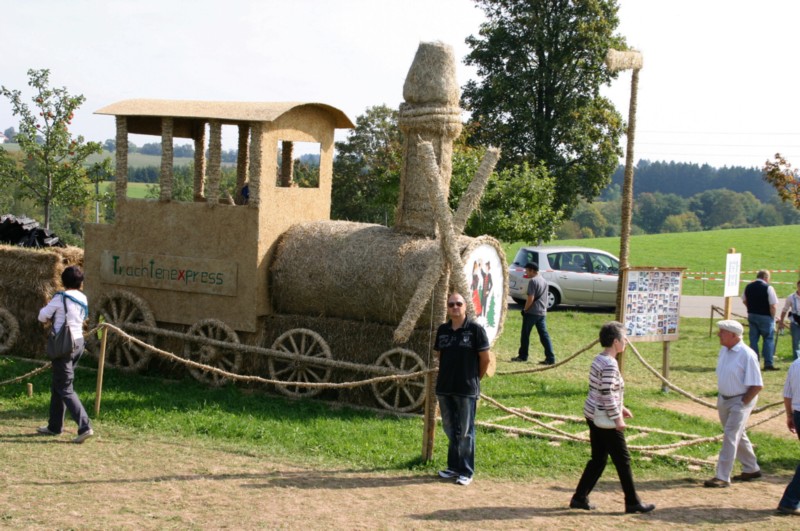 Strohskulpturen in Höchenschwand