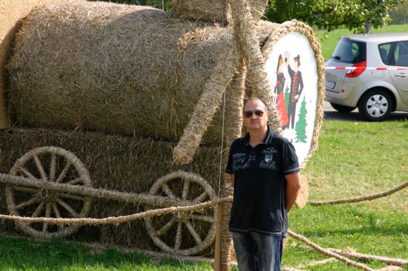 Strohskulpturen in Höchenschwand