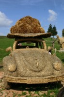 Strohskulpturen in Höchenschwand