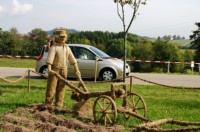 Strohskulpturen in Höchenschwand
