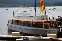 Rundfahrt mit dem Elektroschiff