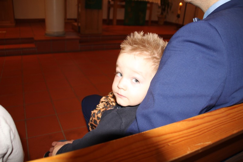 in der Kirche