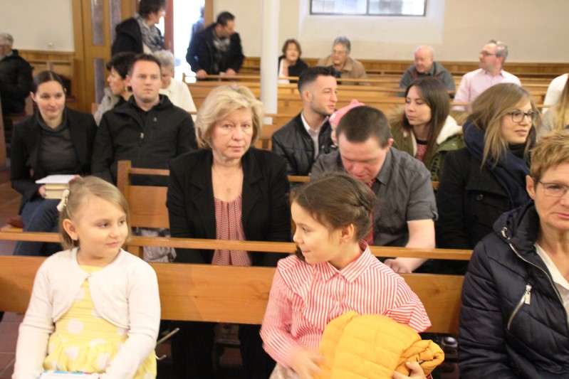 in der Kirche