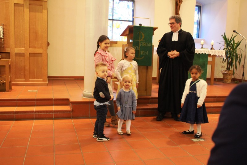 in der Kirche