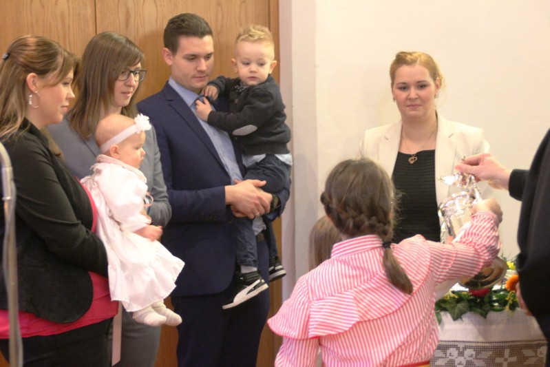 in der Kirche