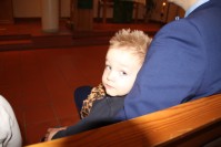 in der Kirche