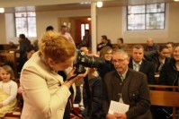 in der Kirche
