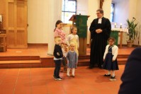in der Kirche
