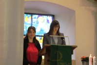 in der Kirche