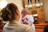 in der Kirche