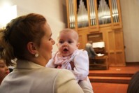 in der Kirche