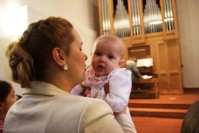 in der Kirche