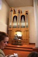 in der Kirche