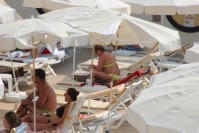 am Pool